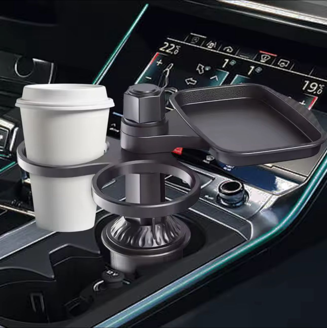 Soporte para automóvil con bandeja