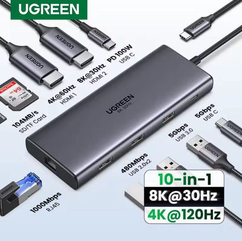 Hub ugreen 10 in 1