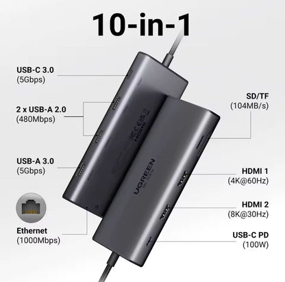 Hub ugreen 10 in 1